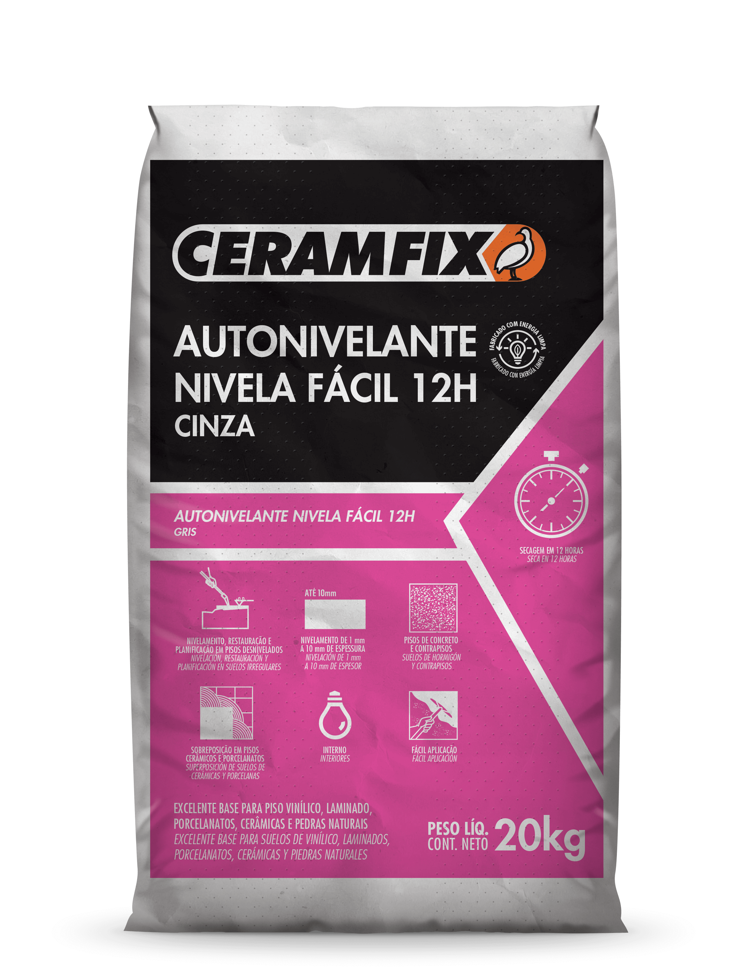 imagem de ARGAM AUTONIVELANTE CERAMFIX 20KG    SC