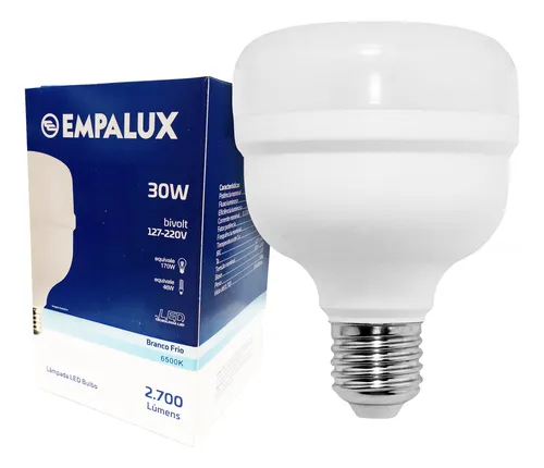 imagem de LAMPADA LED 30W BULBO  6.500 K