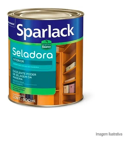 imagem de Selador para Madeira 900ml Sparlack Coral