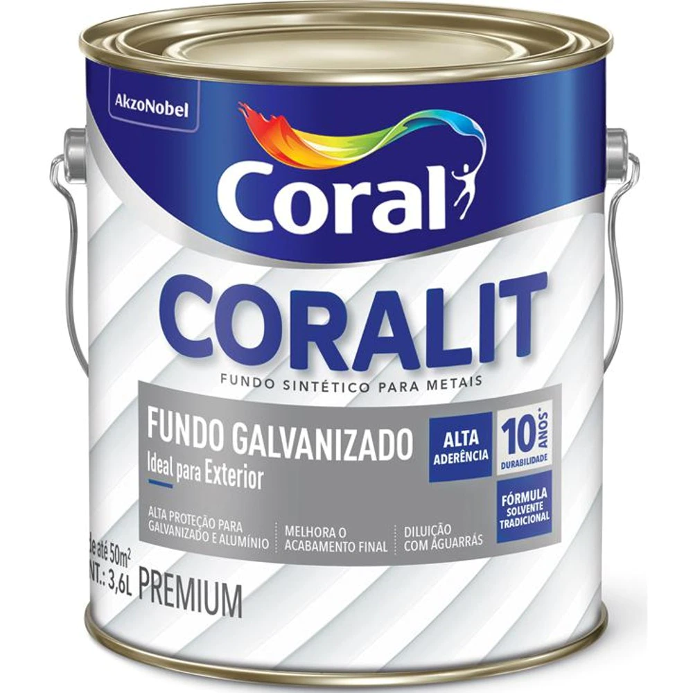 imagem de Fundo Galvanizado 3,6LT Branco Coral