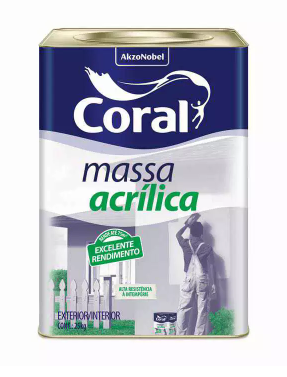 imagem de Massa Acrílica 18L Coral