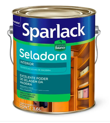 imagem de Selador para Madeira 3,6L Sparlack Coral