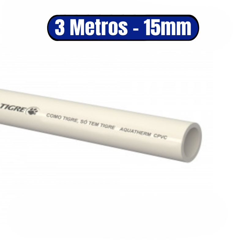 imagem de Tubo Aquatherm 15mm X 3 metros - Tigre