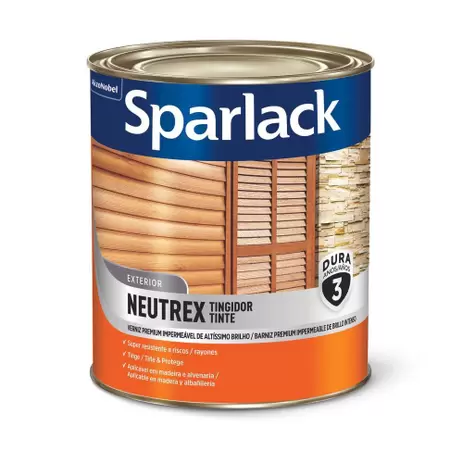 imagem de Verniz Sparlack Neutrex Mogno Avermelhado 3,6L